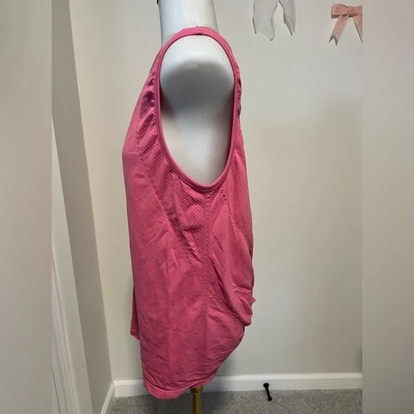 Athleta Pink with Open Tie in Back Tank Top - Picture 3 of 5